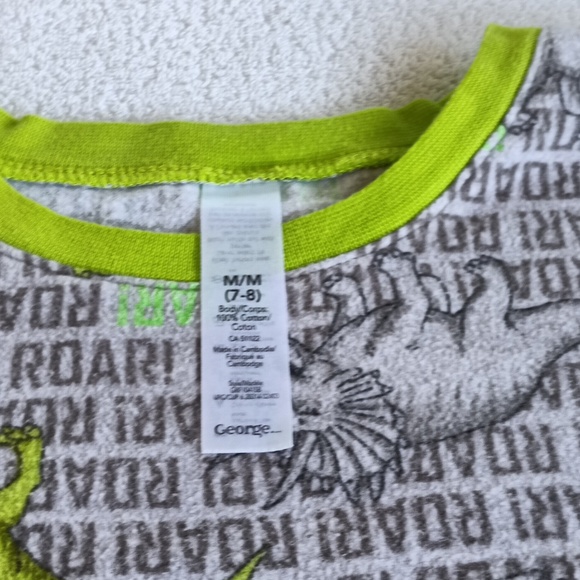 George Boys pajamas size 7/8 Medium. - Picture 4 of 10